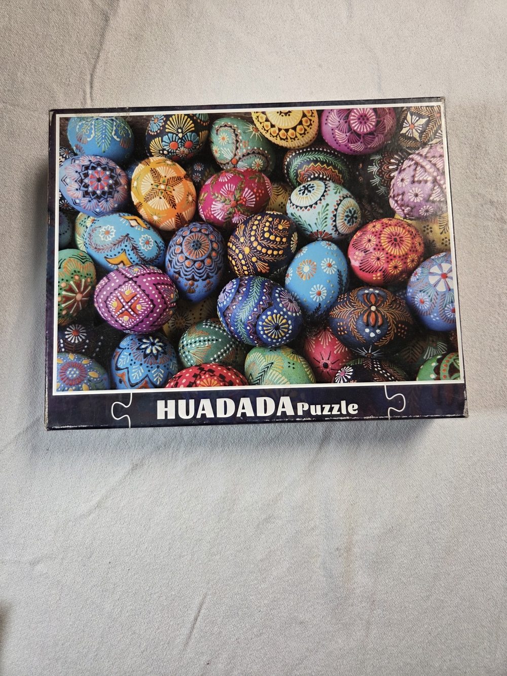 Puzzle Colorful Decorative Eggs Jigsaw Puzzle 1000 Pc
